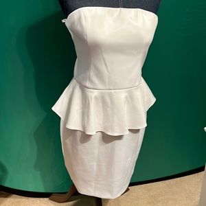 Wedding dress or simple white dress